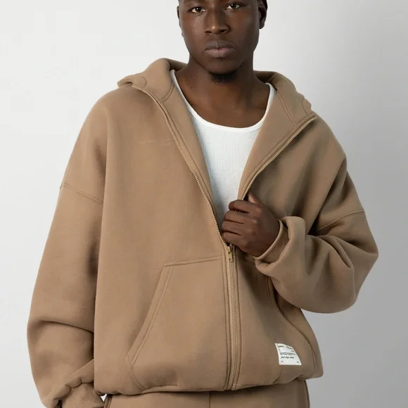 Nwot Comfrt Zip Affirmation Hoodie In Color Teddy Size 2XL - Picture 5 of 9